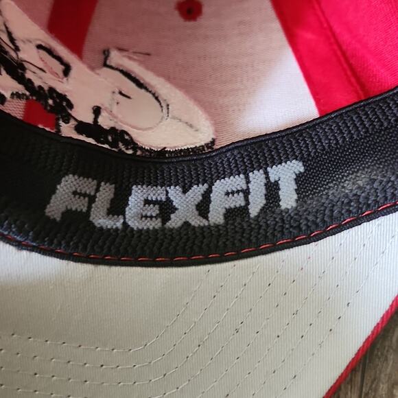 CRI Clem Racing Inc. Red Flex Hat SZ L/XL Tyler Sprint  Late Model Stewart Haas - Picture 9 of 10